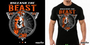 T-shirt Design by Fatboy Graphic for D8 Fitness | Design: #15358305