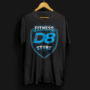 T-shirt Design by Hulk smith for D8 Fitness | Design #15293816