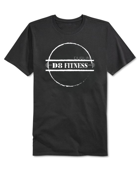 T-shirt Design by Lubaa for D8 Fitness | Design #15300308