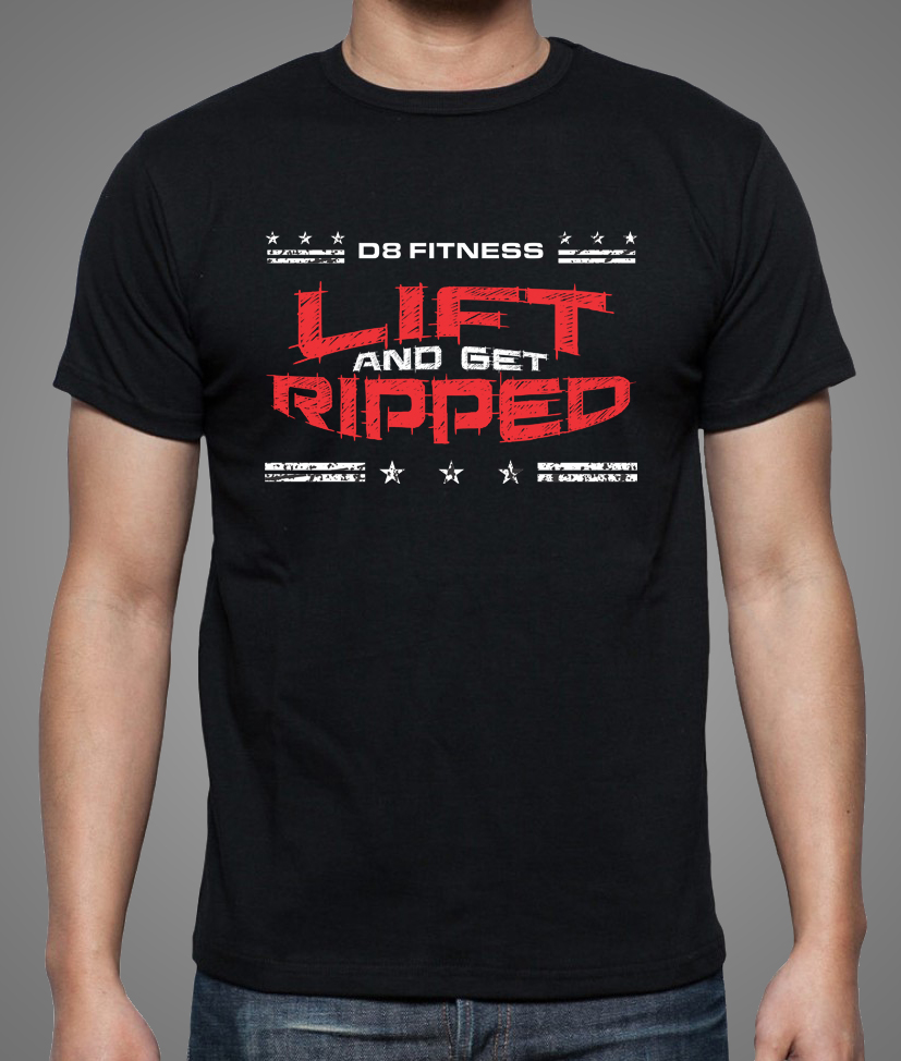 Diseño de Camiseta por Rio Van para D8 Fitness | Diseño #15331324