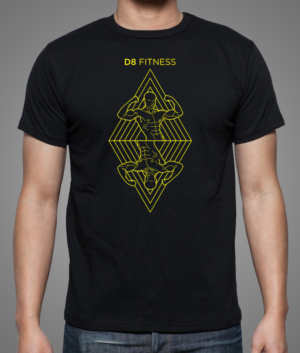 T-shirt Design by Rio Van for D8 Fitness | Design: #15341228
