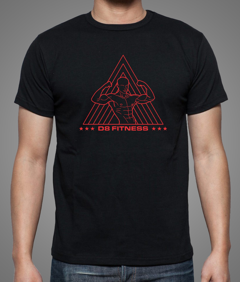 T-Shirt-Design von Rio Van für D8 Fitness | Design #15341249