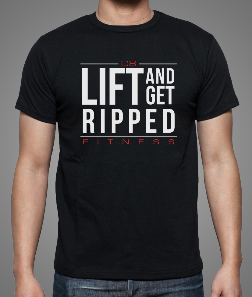 Diseño de Camiseta por Rio Van para D8 Fitness | Diseño #15352209