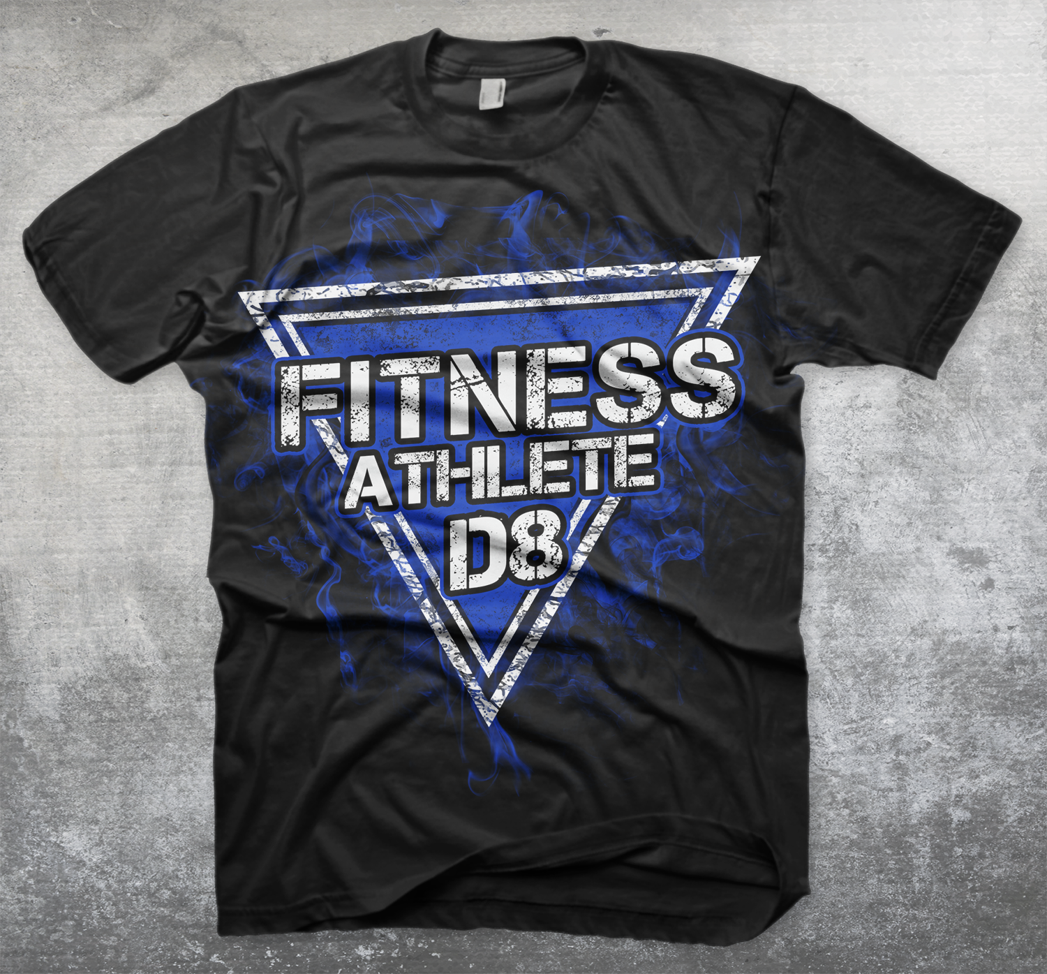 T-shirt Design by OT Design for D8 Fitness | Design #15260979