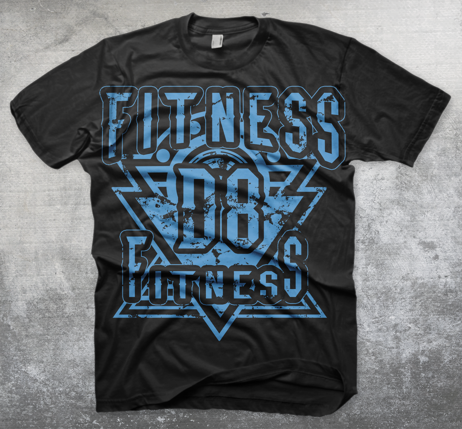 Diseño de Camiseta por OT Design para D8 Fitness | Diseño #15261031