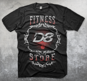 T-shirt Design by OT Design for D8 Fitness | Design: #15261046