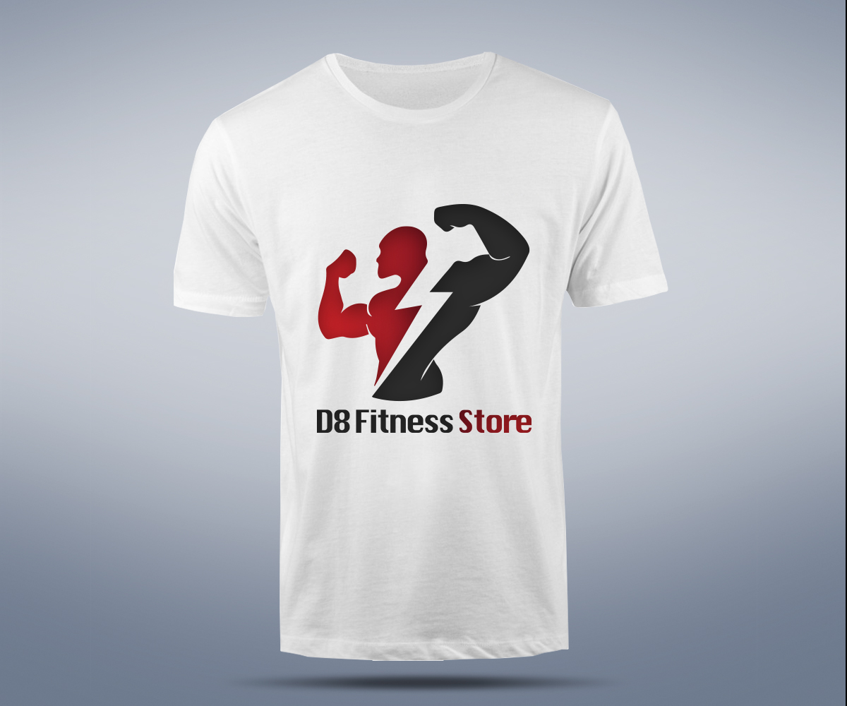Diseño de Camiseta por Afsha 2 para D8 Fitness | Diseño #15371554