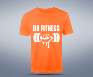 Diseño de Camiseta por Afsha 2 para D8 Fitness | Diseño: #15371804