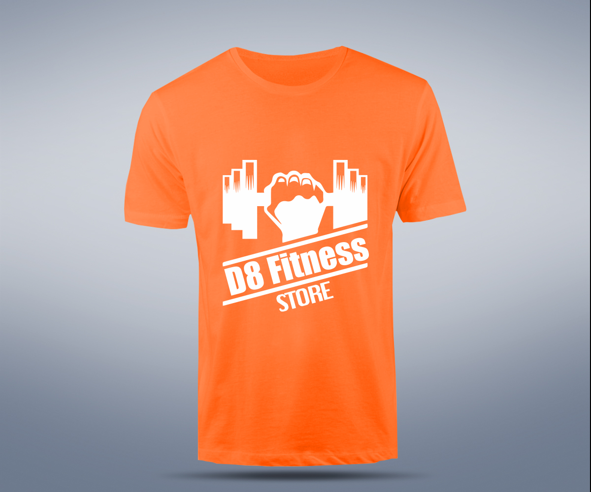 Diseño de Camiseta por Afsha 2 para D8 Fitness | Diseño #15371830
