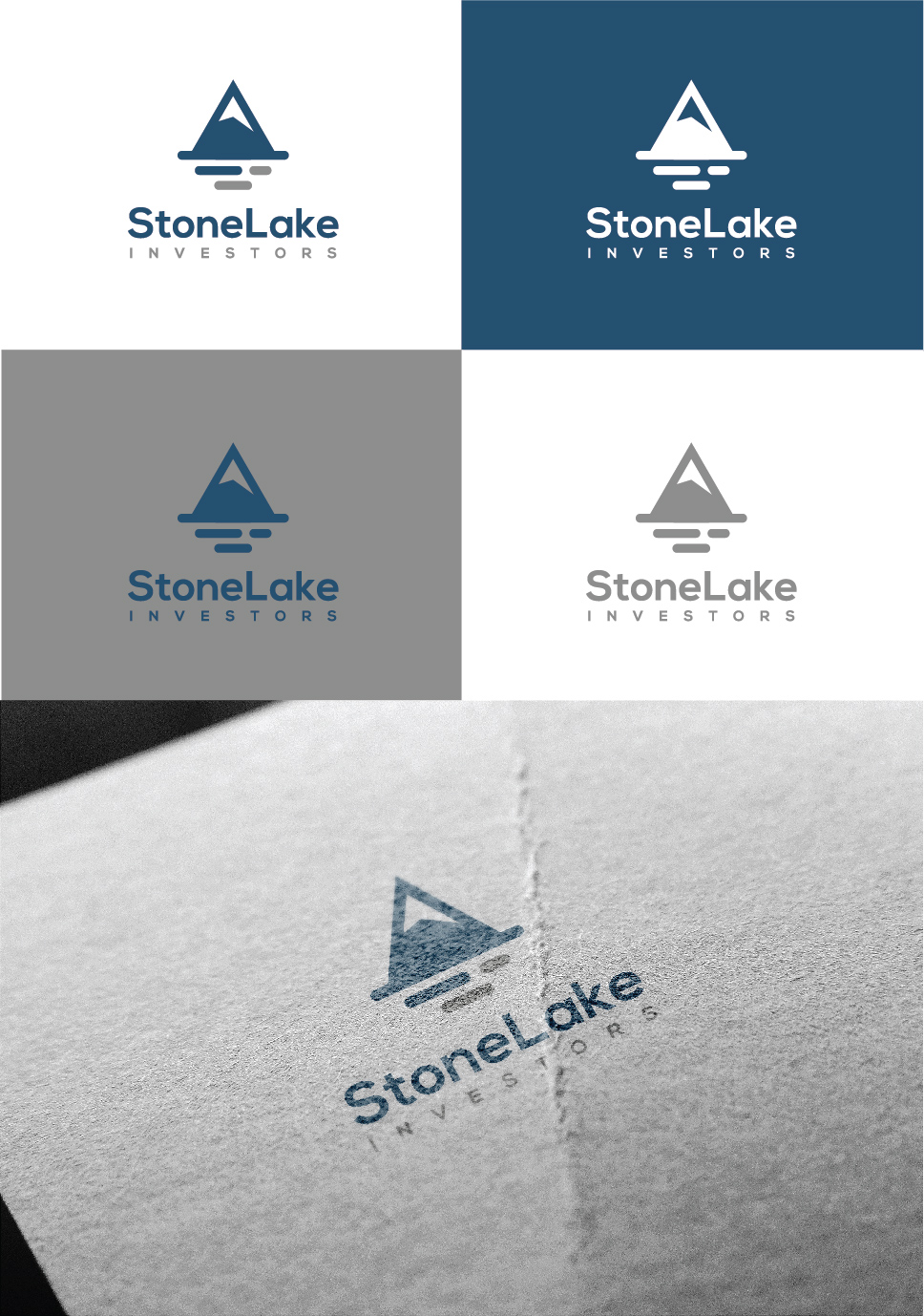 Logo Design by Ves-Boycheva for Stone Lake Investors | Design #15272255