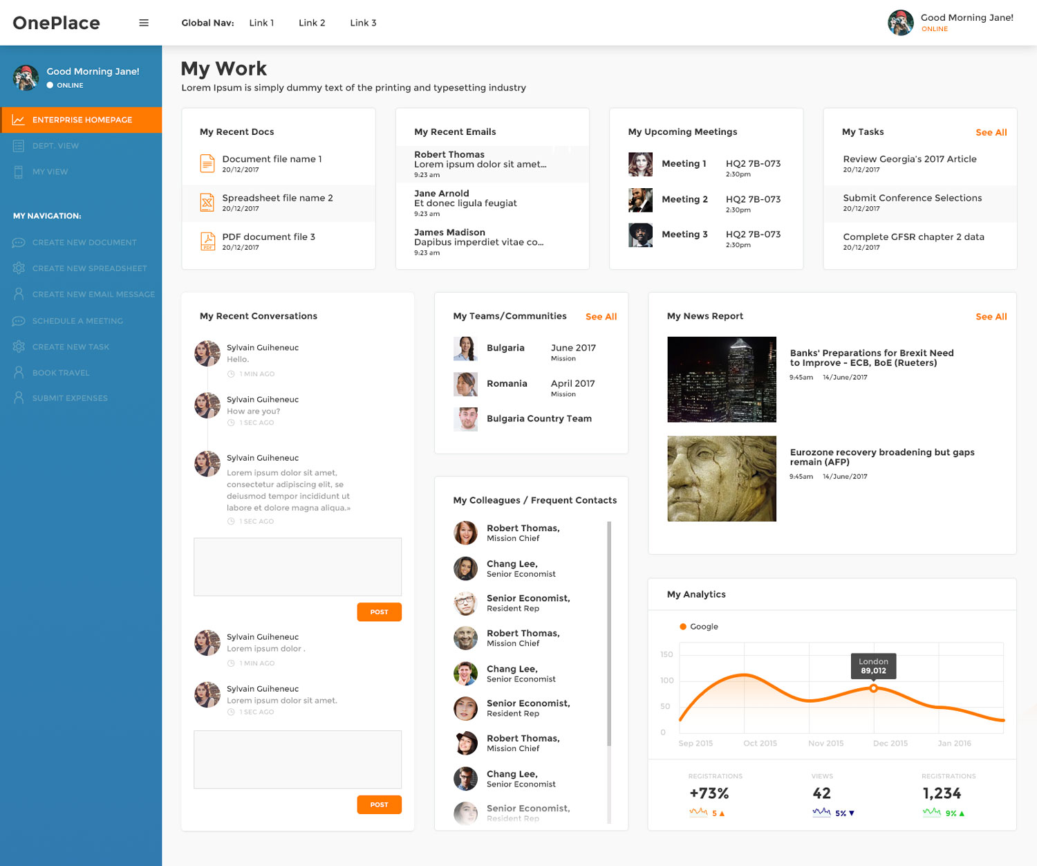 Web-Design von Impressive Sol für IMF | Design #15374893