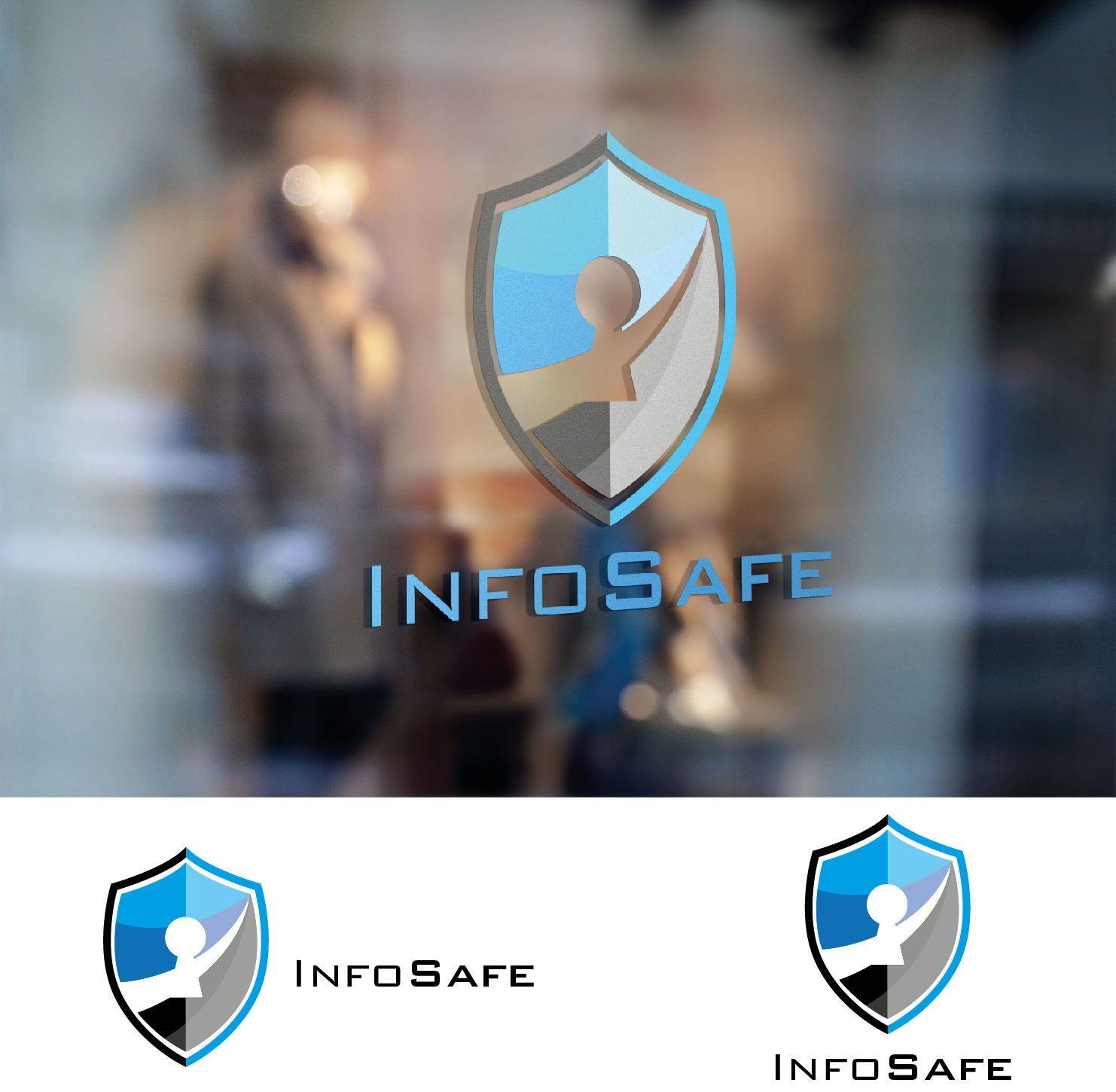 Diseño de Logo por jamessmith2398 para INFOSAFE/SITECH | Diseño #15417491