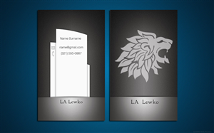 Business Card Design by  Sasko Kmetovich