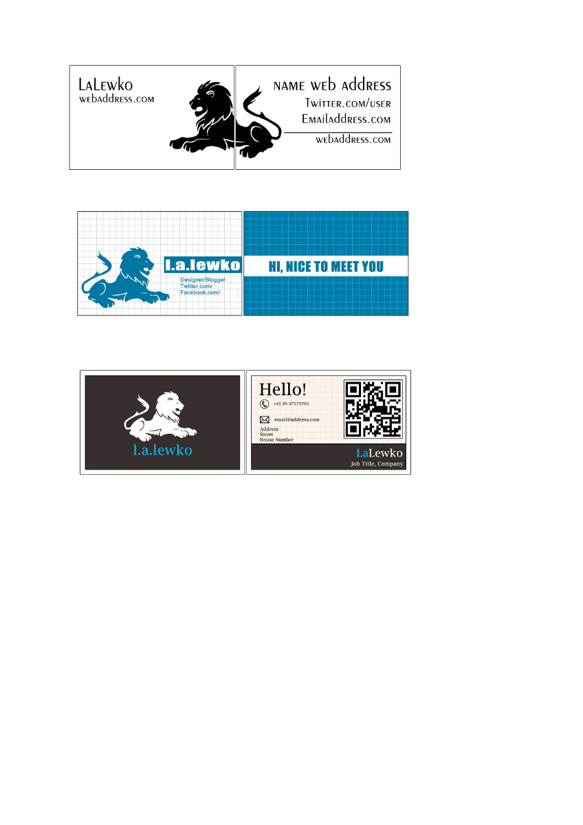 Business Card Design by hobsonschoice for this project | Design #2586603