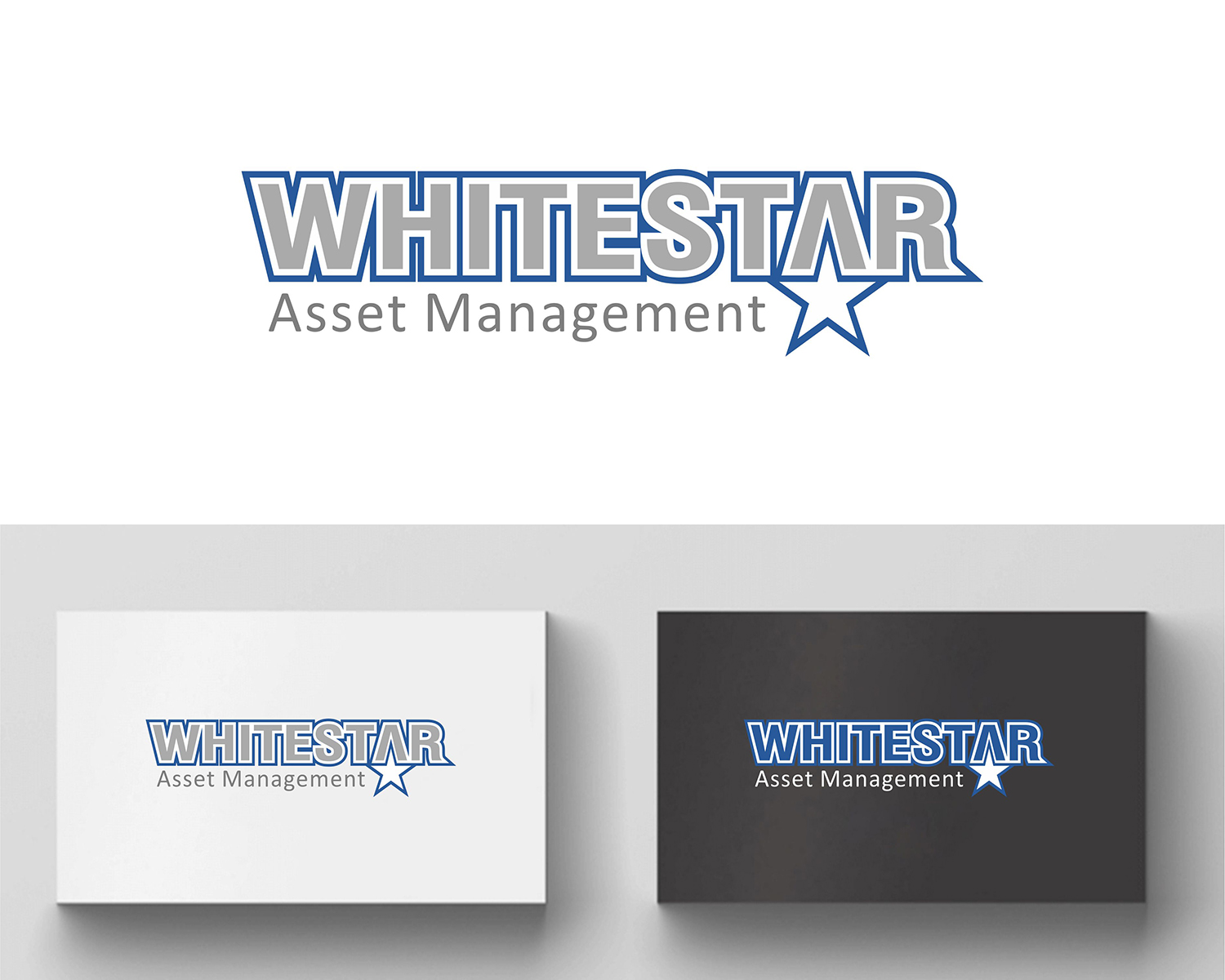 Logo Design by chetan ghodasara for WhiteStar Asset Management | Design #15354693