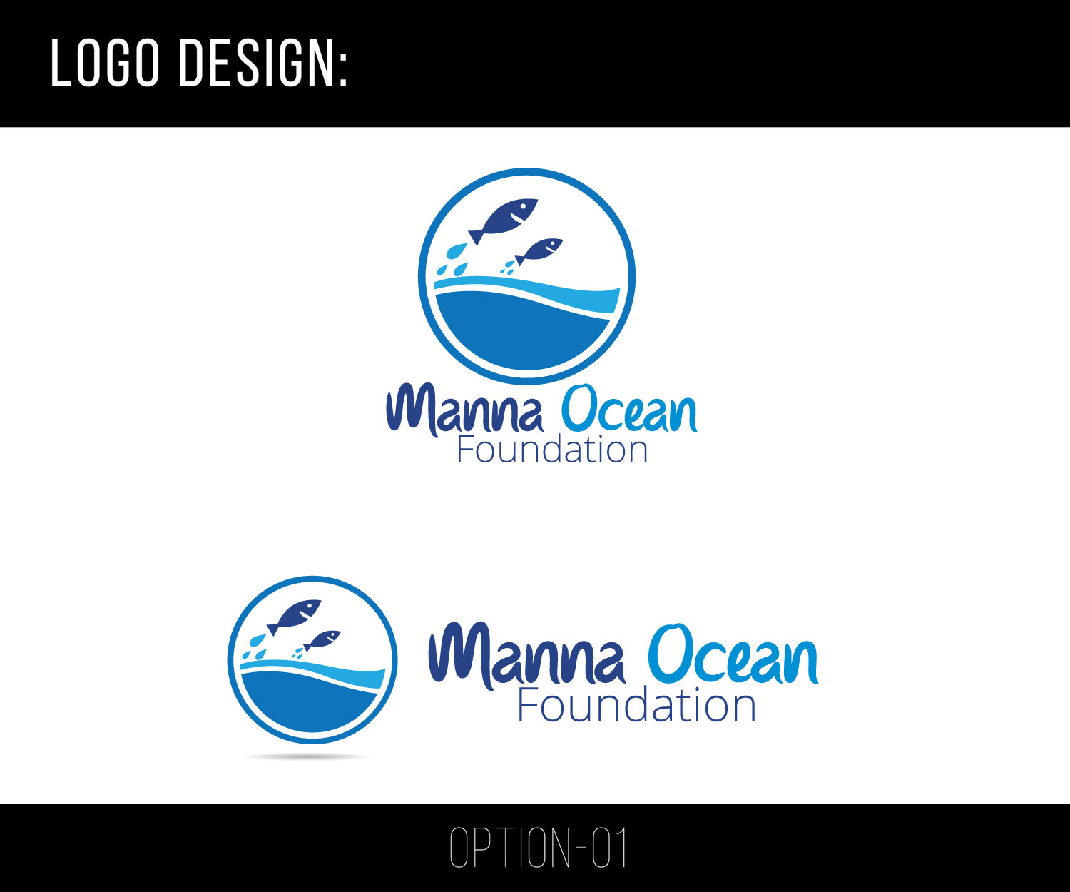 Logo Design by designzen3d Studio for Manna Fish Farms, Inc. | Design #15254495