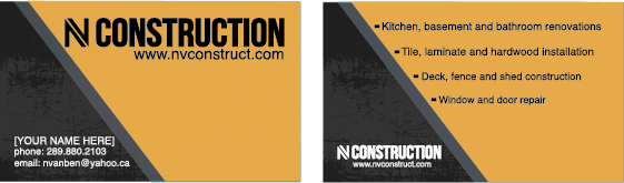 Visitenkarten-Design von Sam Prater für dieses Projekt | Design #2593040