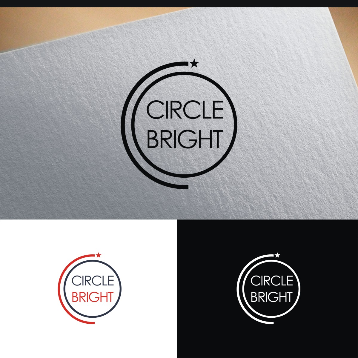 Logo Design by webeezine for Circle Bright Productions | Design #15278961