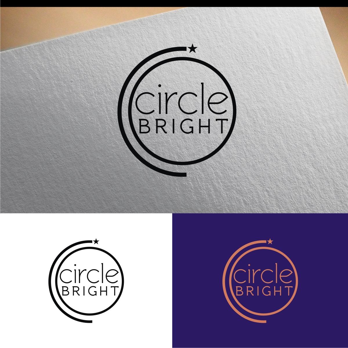 Logo Design by webeezine for Circle Bright Productions | Design #15296059