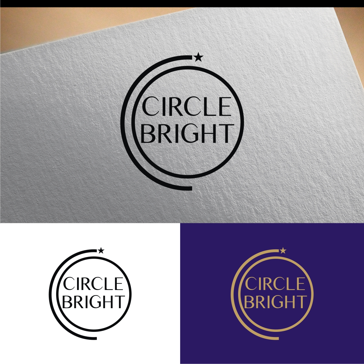 Logo Design by webeezine for Circle Bright Productions | Design #15296060