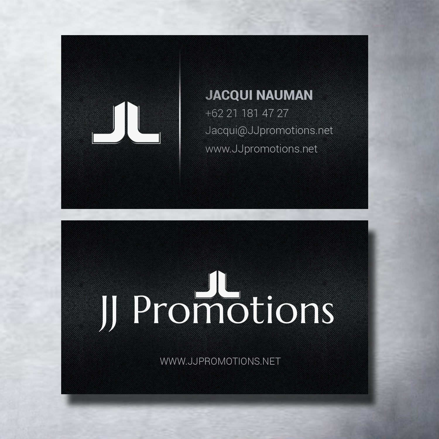 Visitenkarten-Design von uk für JJ promotions | Design #15256810