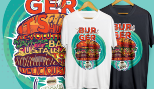 T-Shirt-Design von RebecaParra für VeganBurg | Design: #15269067