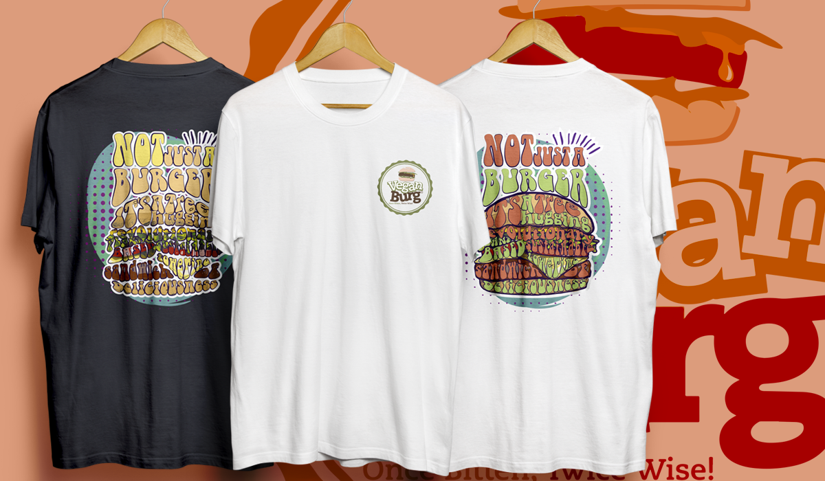 T-Shirt-Design von RebecaParra für VeganBurg | Design: #15308470