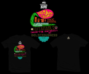 T-shirt Design by n54oz for VeganBurg | Design #15278603