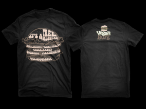 New Shirt Merchandise for VeganBurg (Vegan Burger Joint) | T-shirt Design by Bayu_susilo