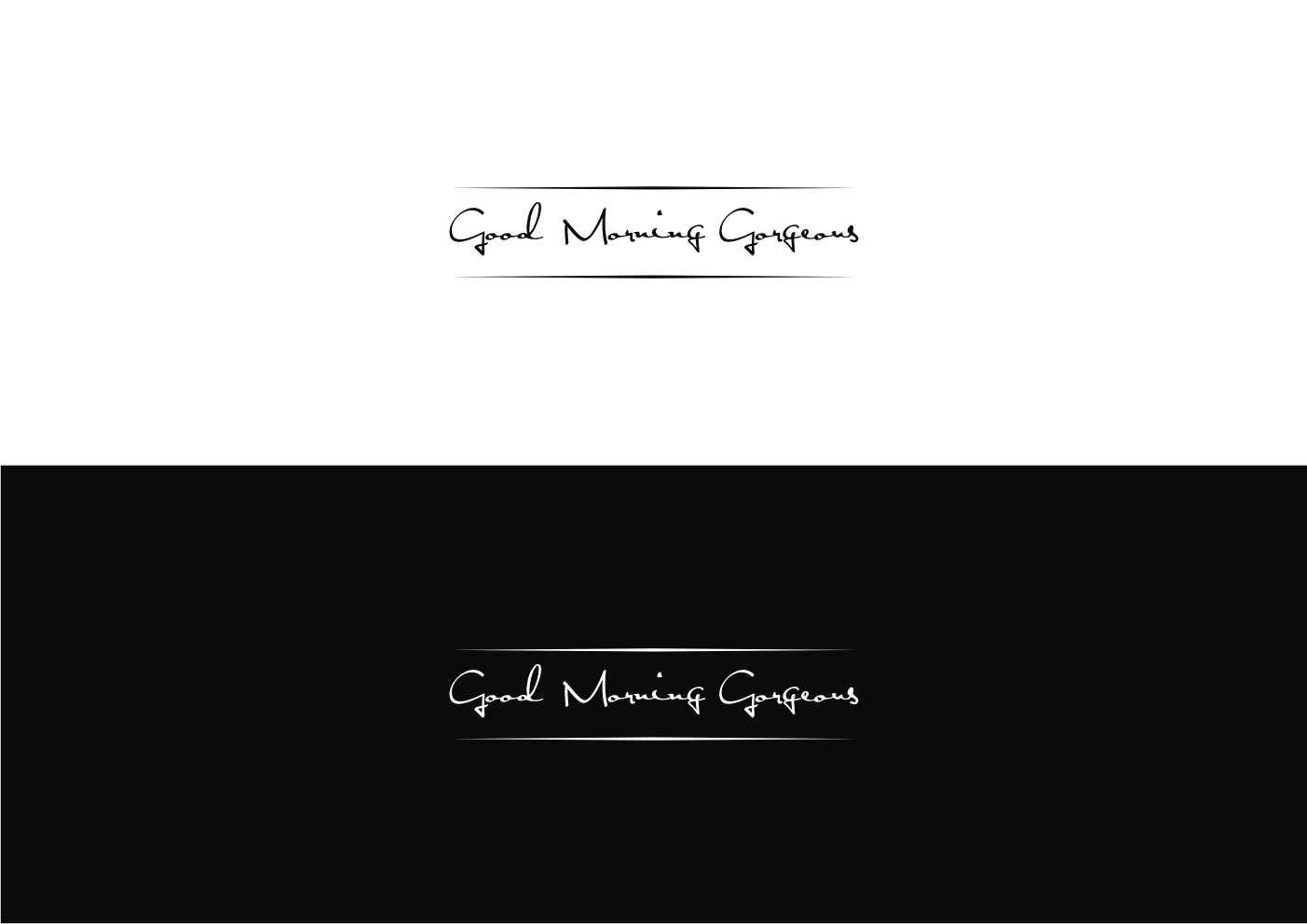 Diseño de Logo por sitiaminahhuda para Good Morning Gorgeous | Diseño #15261915