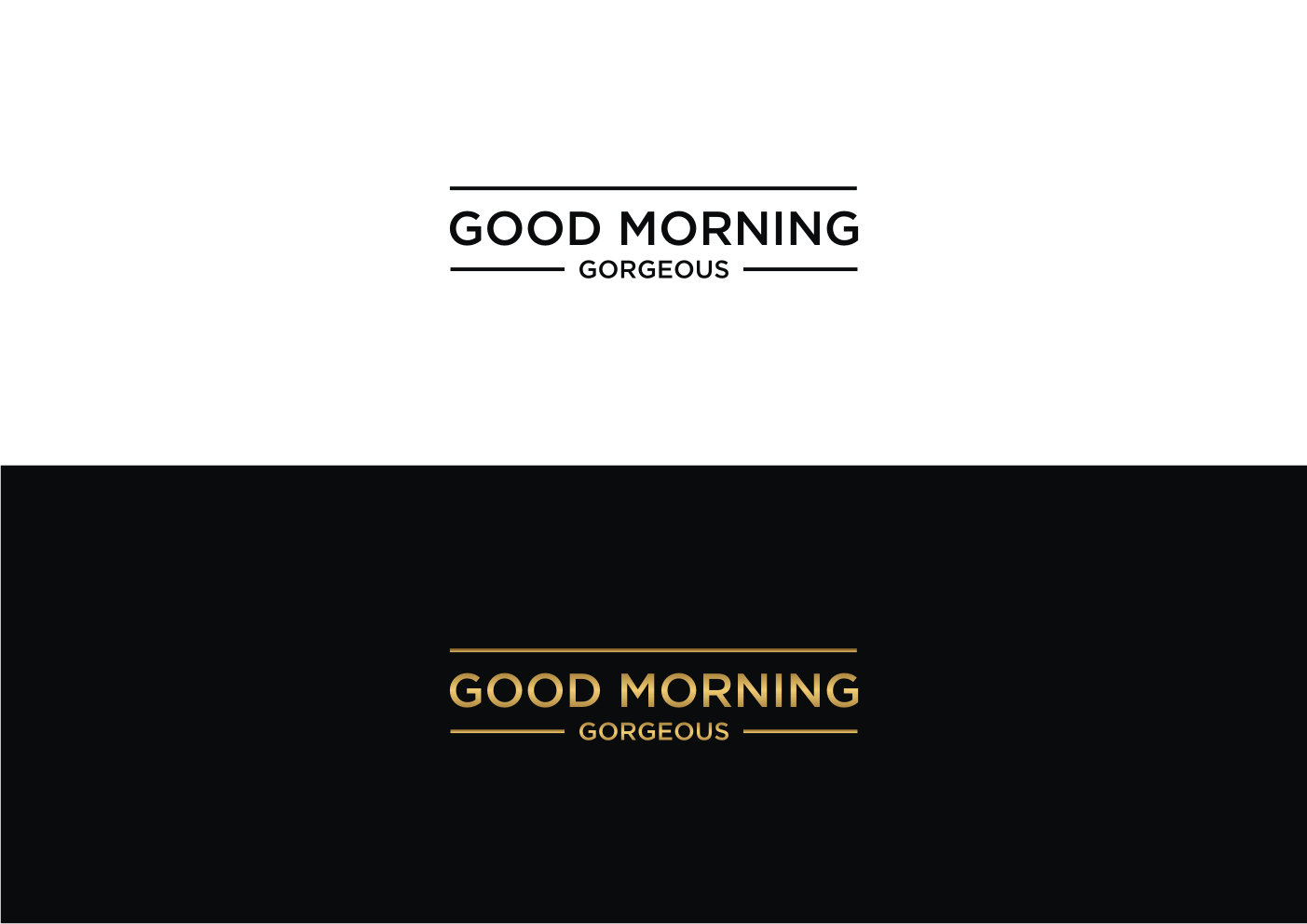 Logo Design by sitiaminahhuda for Good Morning Gorgeous | Design #15261931