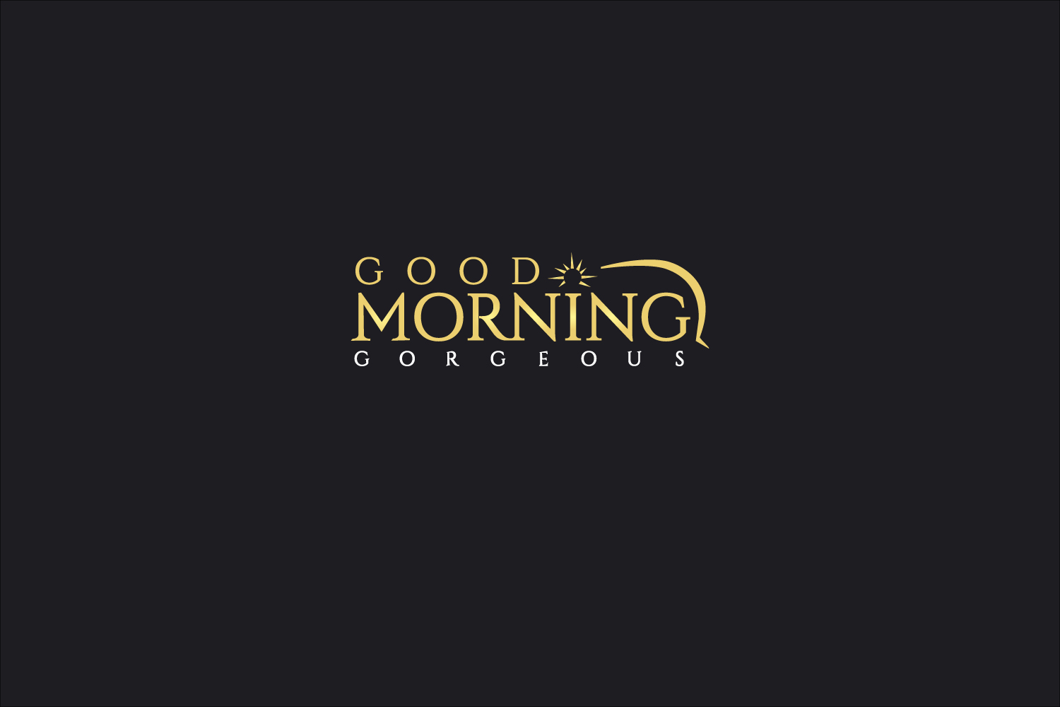 Logo Design by HAS for Good Morning Gorgeous | Design #15380908