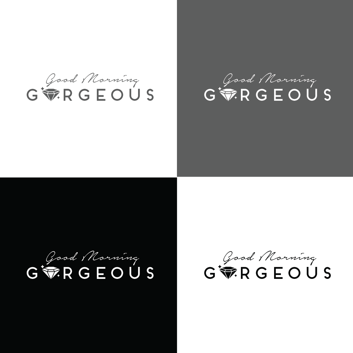 Logo Design by chynthiadewi91 for Good Morning Gorgeous | Design #15268534