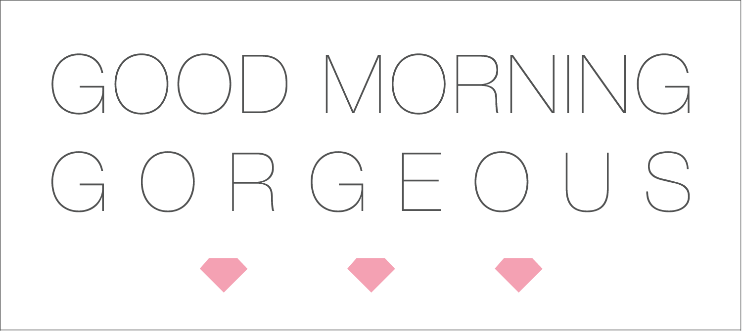 Logo Design by seolh for Good Morning Gorgeous | Design #15354817