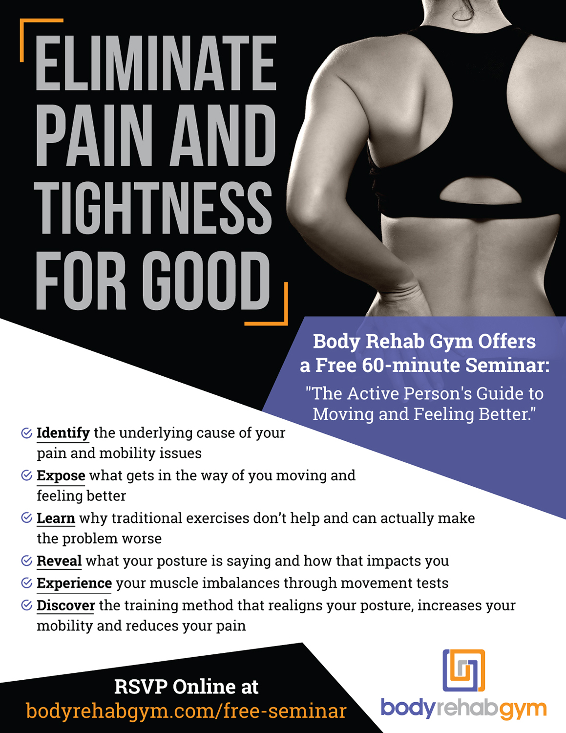 bold serious health and wellness flyer design for a company by make an online flyer