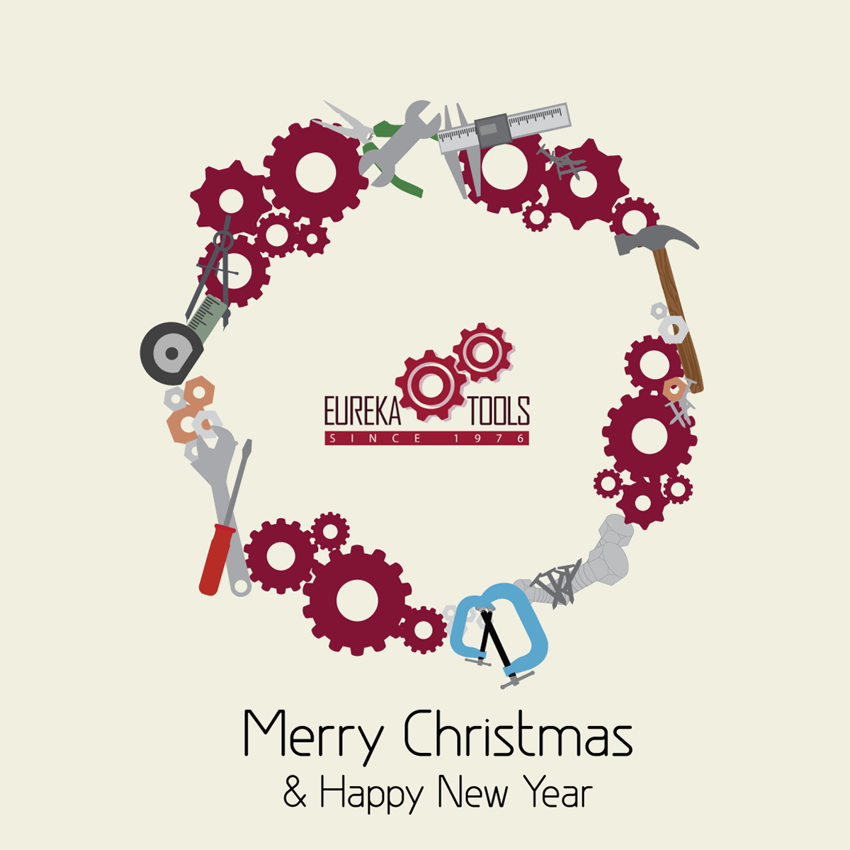 Diseño de Tarjeta de Felicitación por BethandDesigns para Eureka Tools Pte Ltd | Diseño #2651056