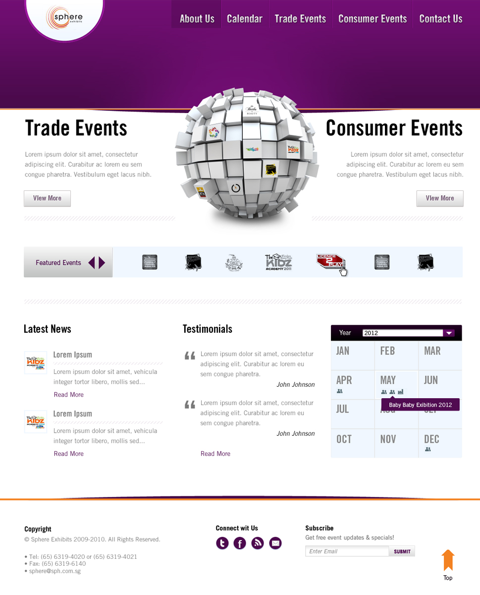 Web Design by refresh'D for clickTRUE Pte Ltd | Design #576289