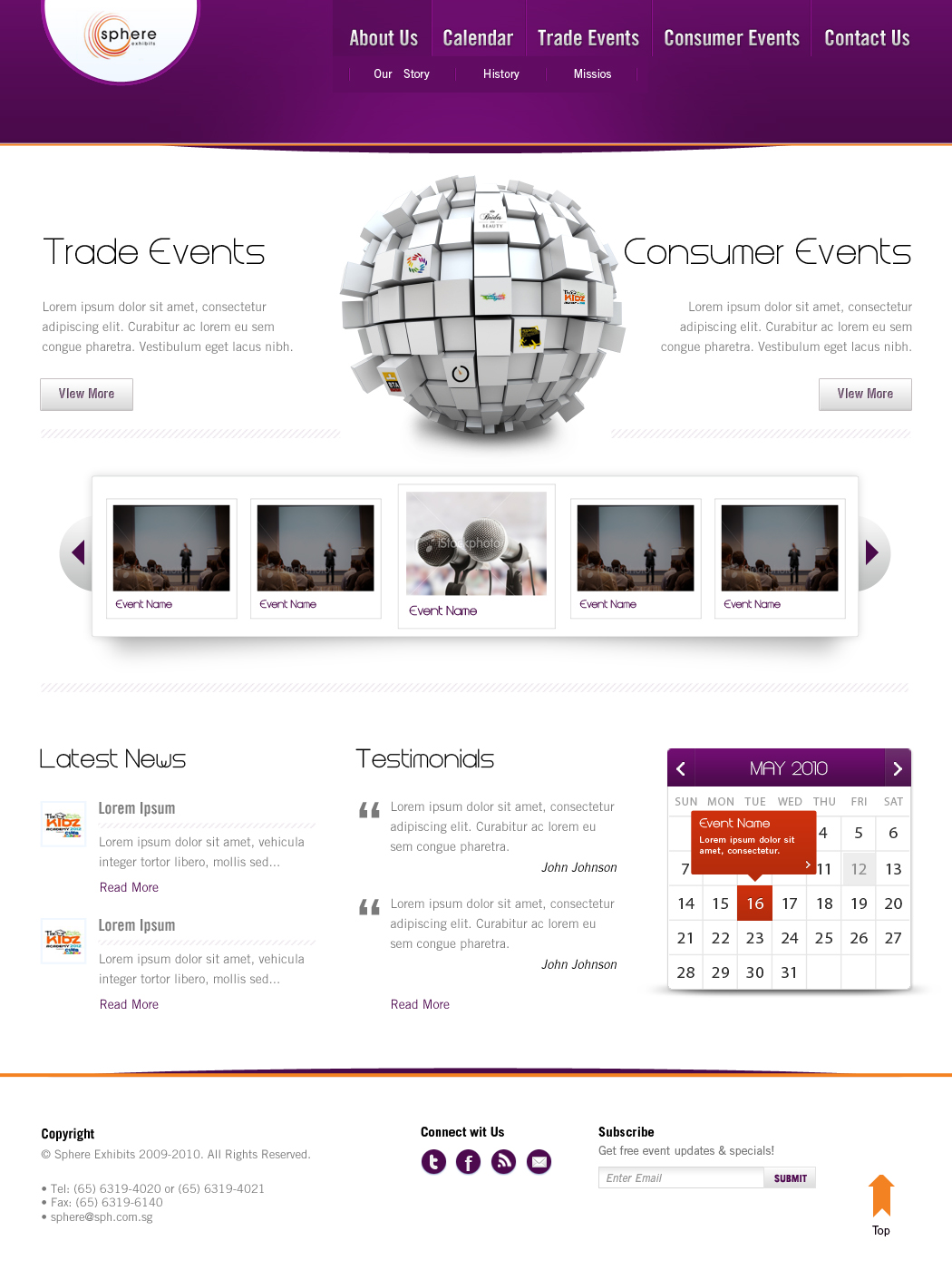 Web Design by refresh'D for clickTRUE Pte Ltd | Design #584420