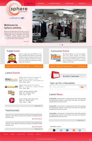 Web Design by pb for clickTRUE Pte Ltd | Design: #581266
