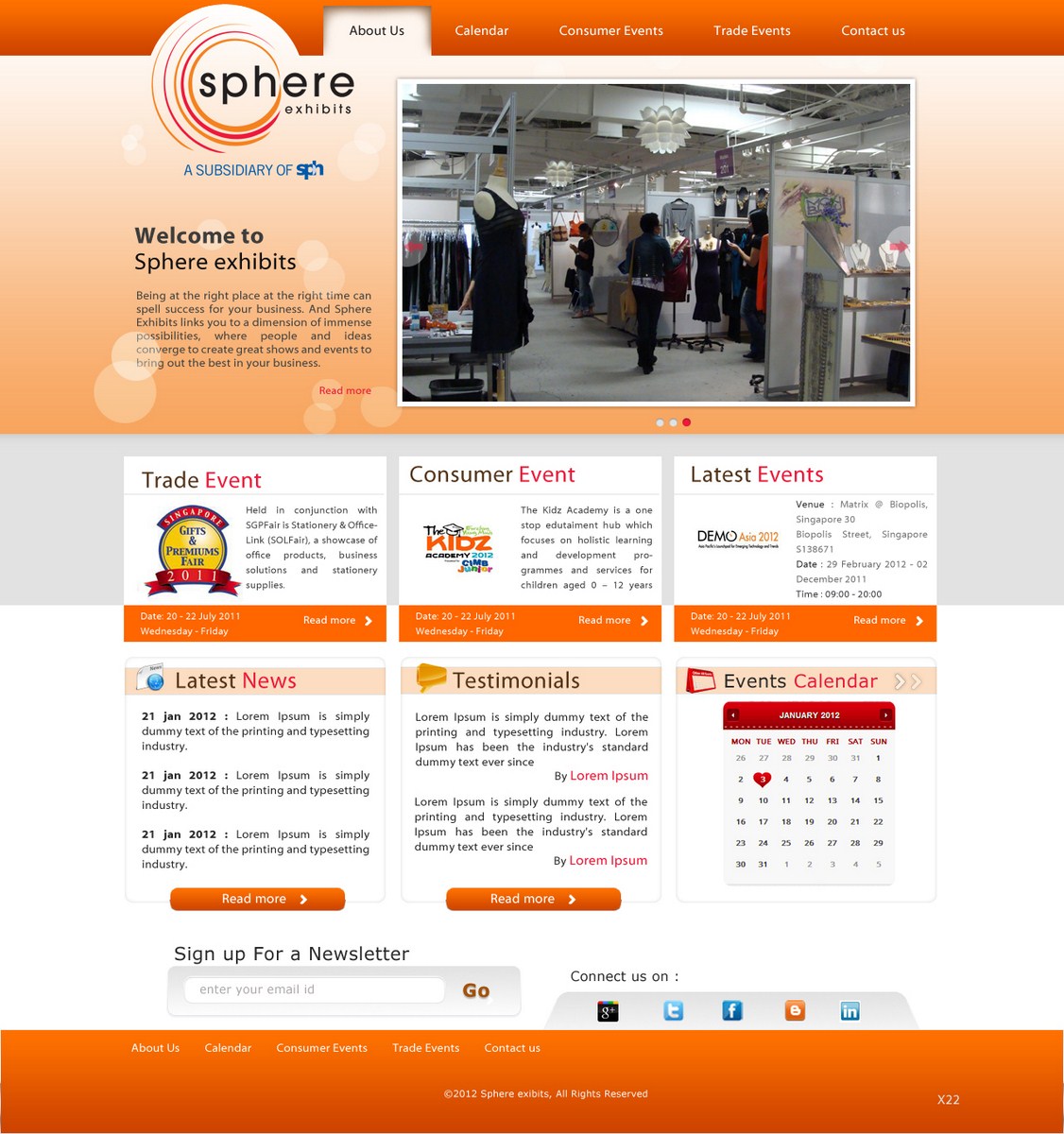 Web Design by pb for clickTRUE Pte Ltd | Design #588025