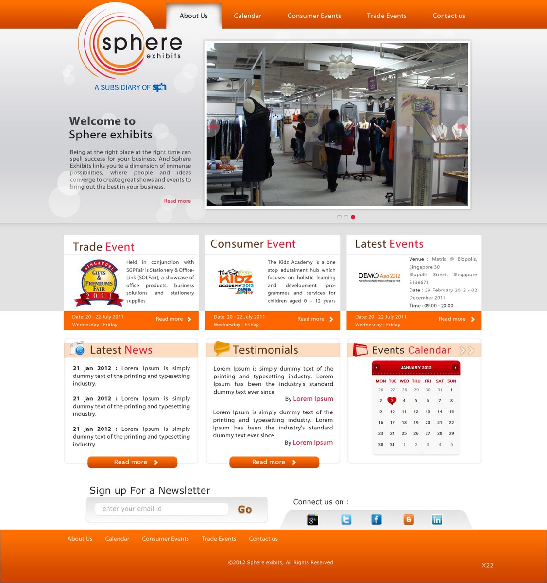 Web Design by pb for clickTRUE Pte Ltd | Design #588026