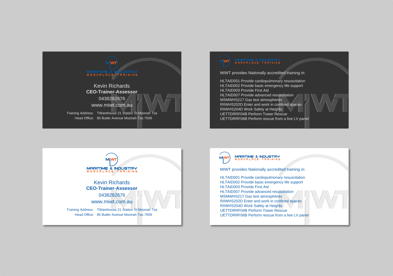 Visitenkarten-Design von Gita. für dieses Projekt | Design #15263474