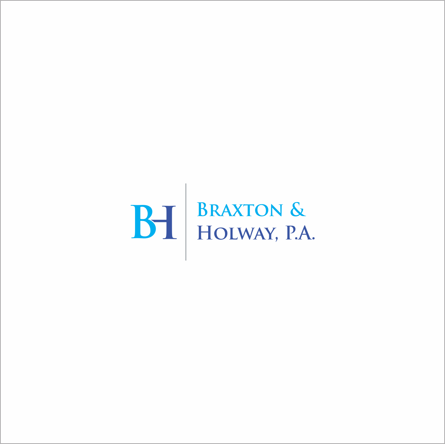 Diseño de Logo por subhadip para Braxton & Holway, P.A. | Diseño #15281025