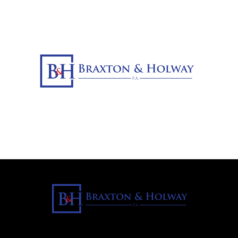 Diseño de Logo por H4R5Z para Braxton & Holway, P.A. | Diseño #15271648