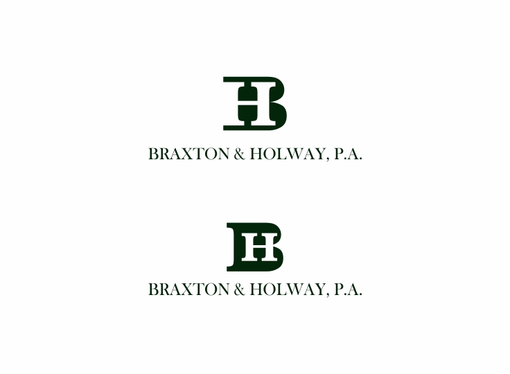 Logo Design by pa2pat for Braxton & Holway, P.A. | Design #15270539