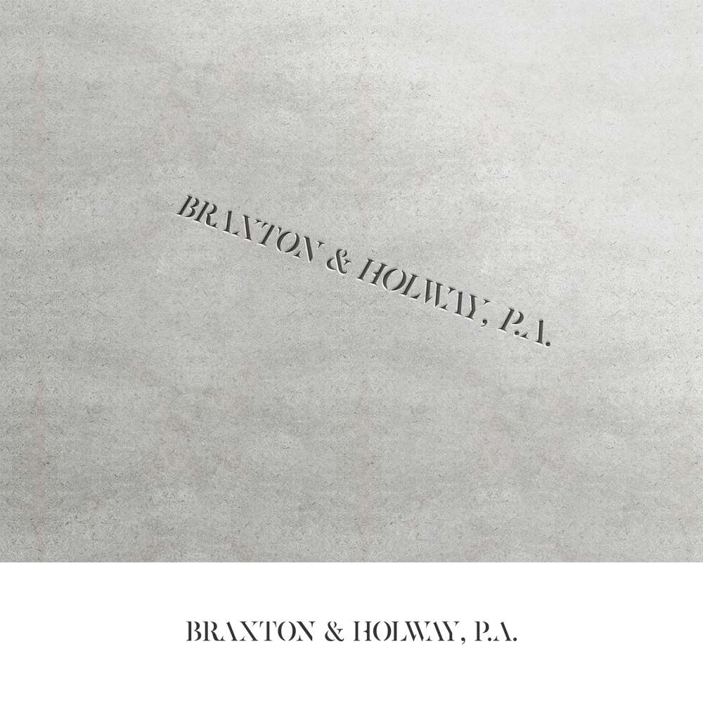 Logo Design by widodo for Braxton & Holway, P.A. | Design #15281272