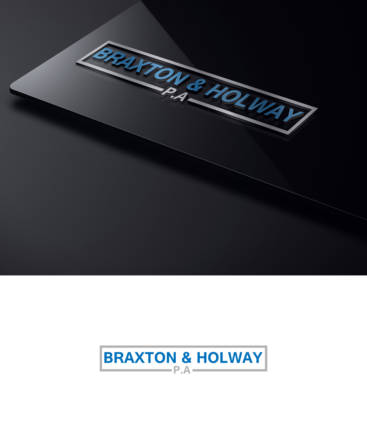 Diseño de Logo por supercreative para Braxton & Holway, P.A. | Diseño #15291769