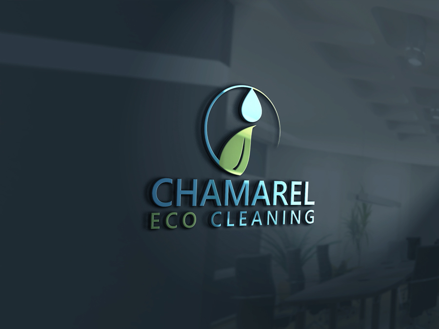 Logo Design by Top king  designer for Chamarel Eco Cleaning | Design #15311582