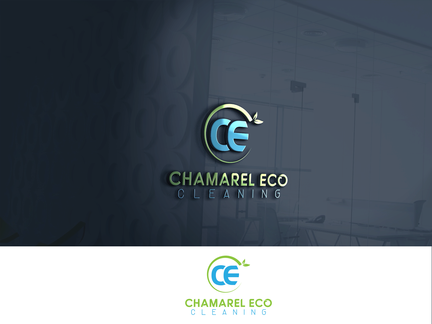 Diseño de Logo por shgshikder5 para Chamarel Eco Cleaning | Diseño #15272407