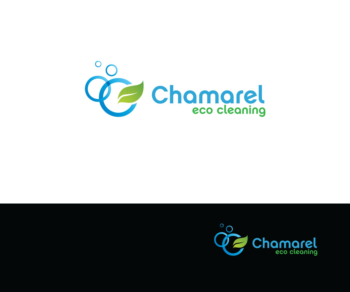 Diseño de Logo por Artknyte para Chamarel Eco Cleaning | Diseño #15266454